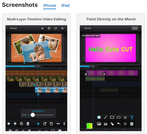 aplikasi edit video iphone