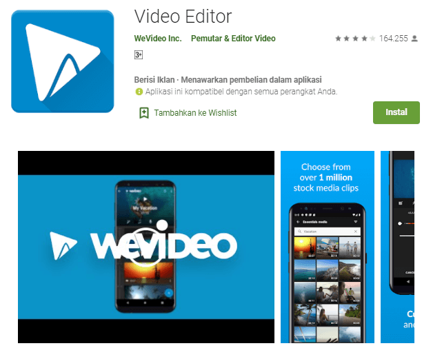 aplikasi edit video tanpa watermark